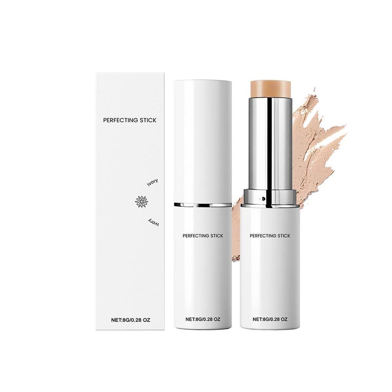 Brightening and concealing foundation stick, sweat-proof, long-lasting, non-transferable, sculpts a V-shaped face, and diminishes dark circles. SKU00000163